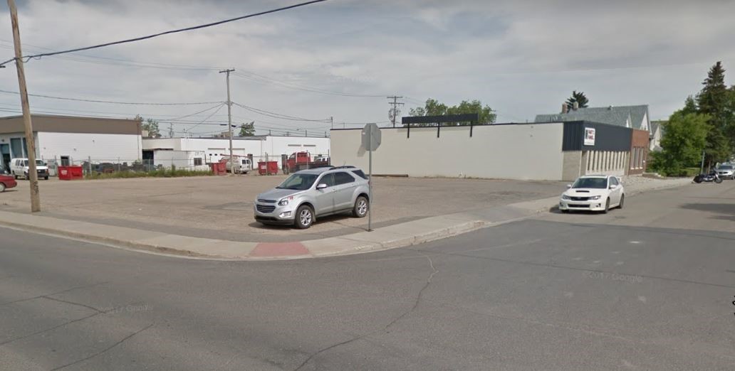Parking lot in Regina, Saskatchewan identified as part of their new land use strategy