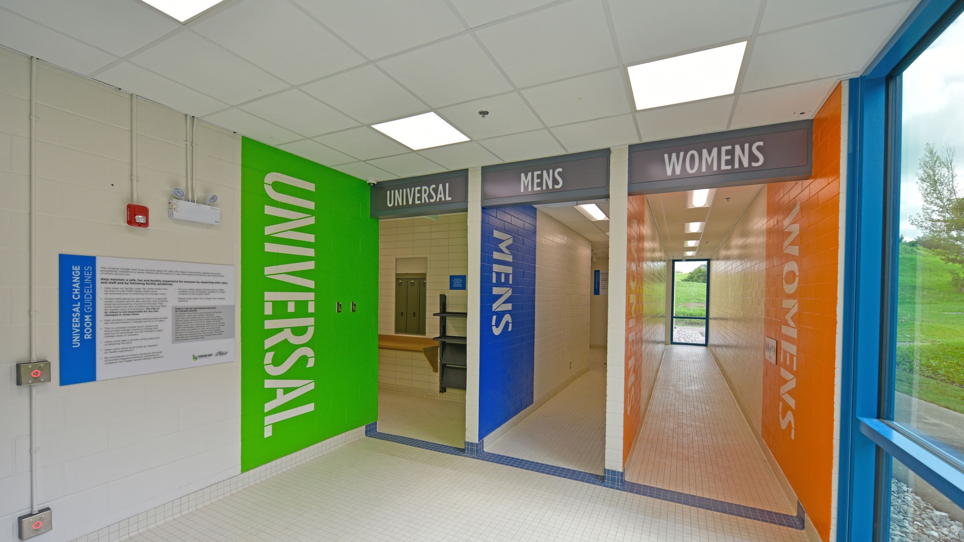 Changing rooms