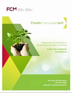 Page couverture du guide Cadre des pratiques exemplaires du FMV. 