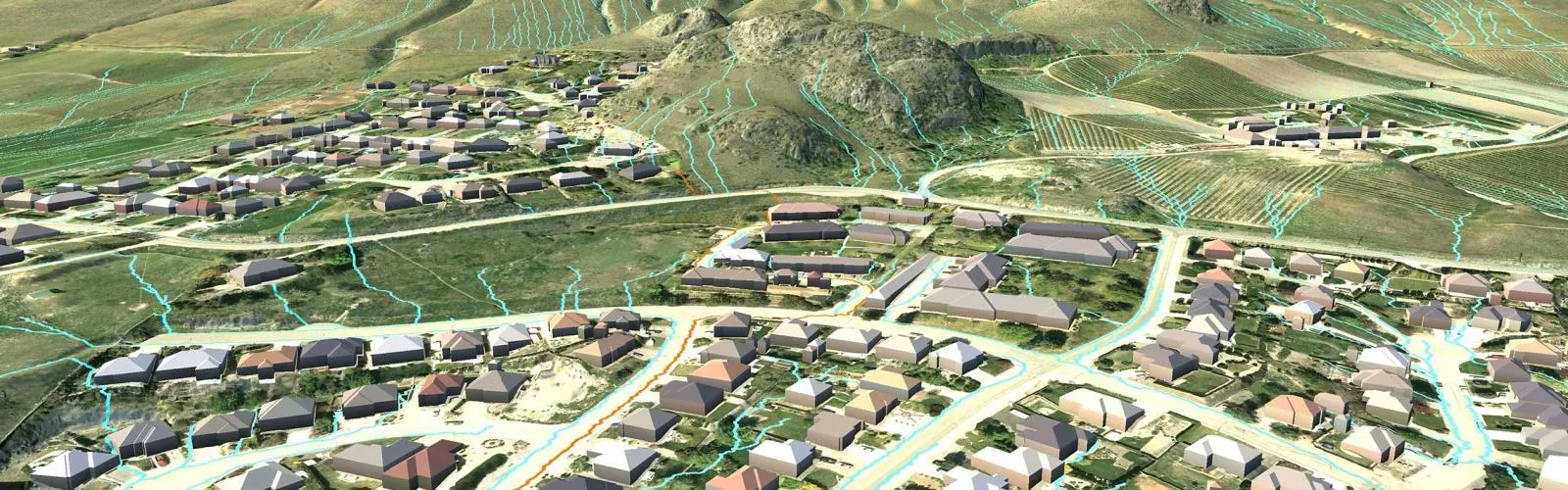 Landscape of Vernon BC