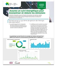 Fiche d’information : Assurez un suivi énergétique pour économiser et réduire les émissions
