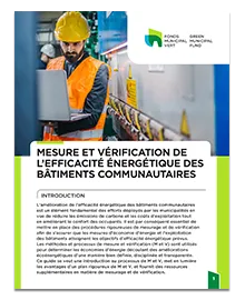 Mesure et verification de lefficacite energetique des batiments communautaires guide