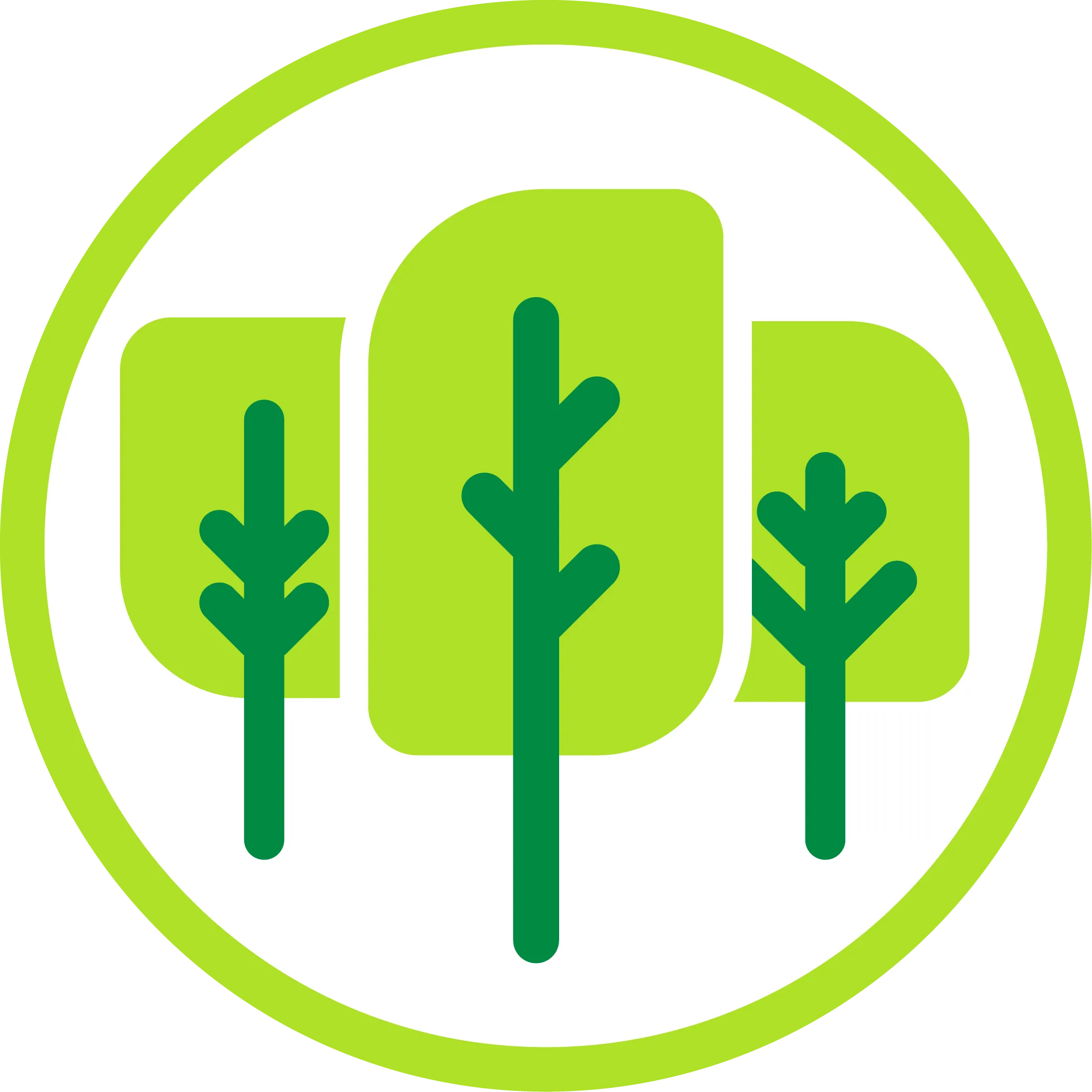 Croissance de la canopée des collectivités canadiennes icon