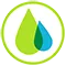 Icon of two drops of water.