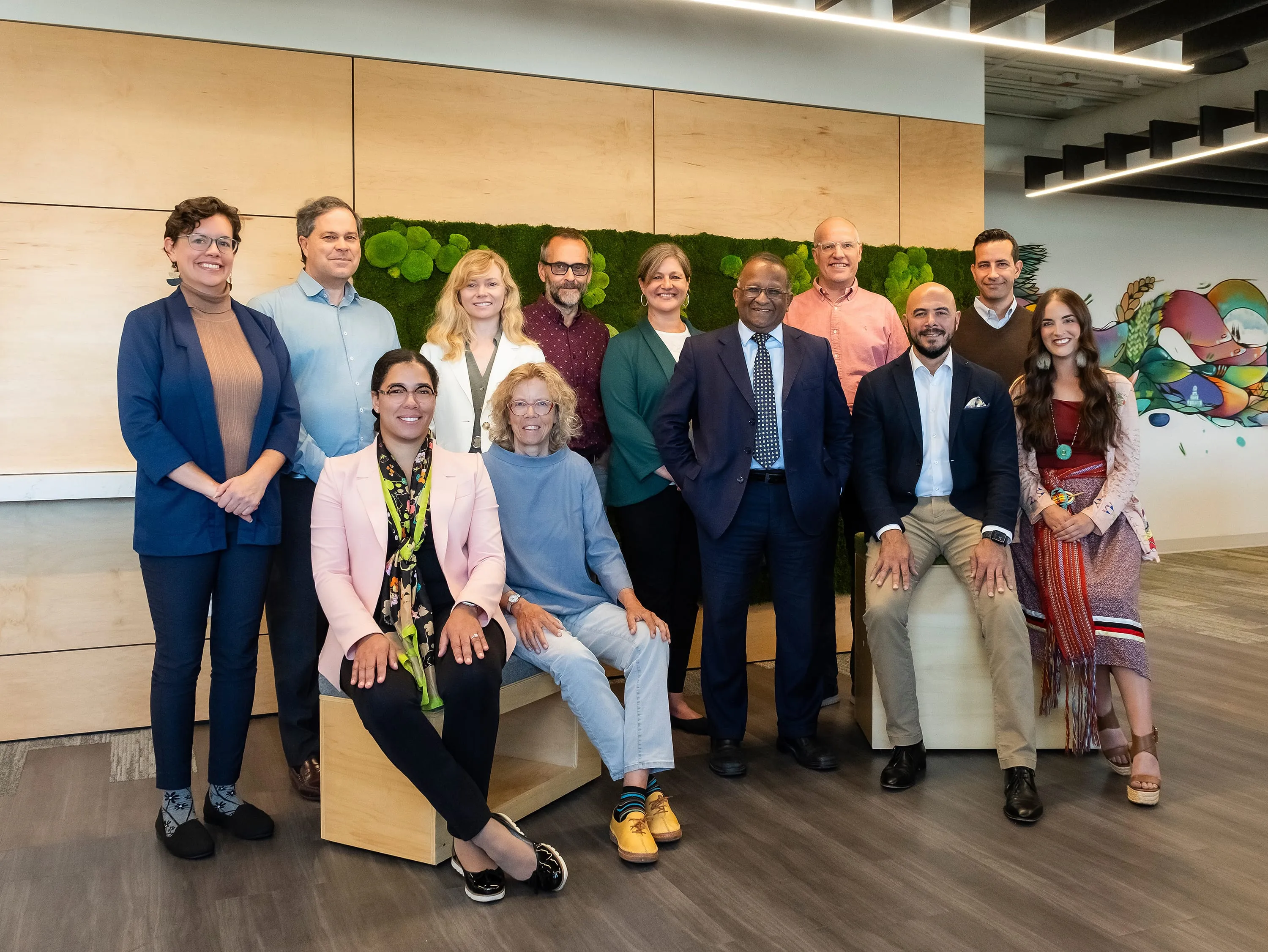 FCM GMF Council members standing and sitting