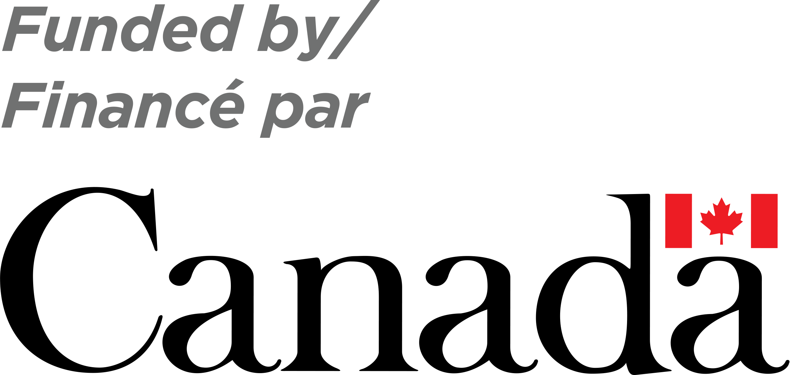 Funded by / Financé par Canada